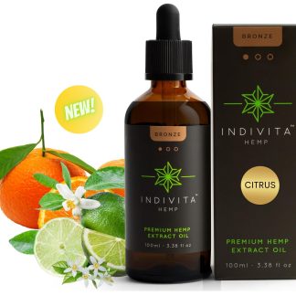 Indivita Hemp Bronze Citrus Flavour - 100ml