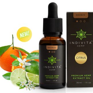 Indivita Hemp Bronze Citrus Flavour - 30ml